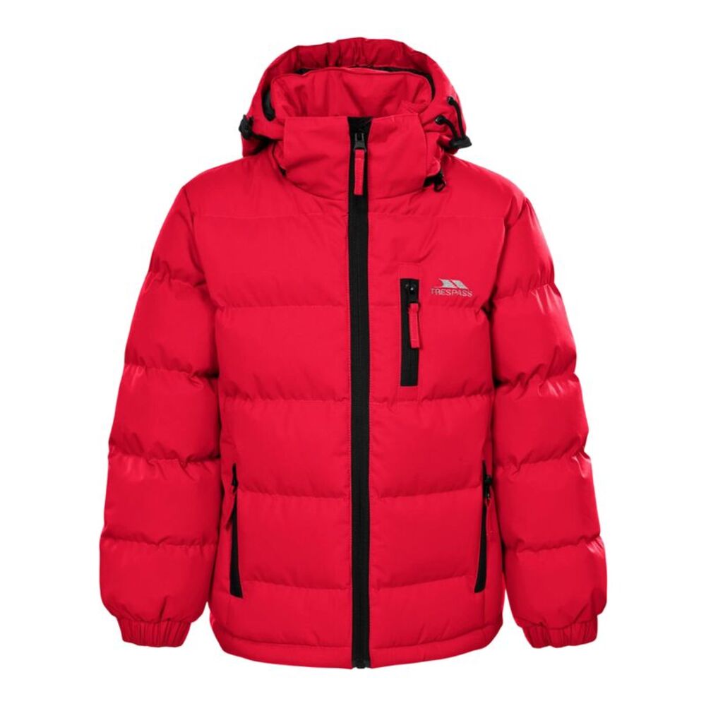 Trespass Boys Tuff Padded Jacket / Red